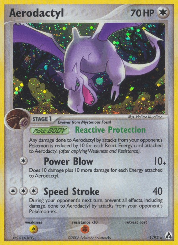 Aerodactyl (EX Legend Maker)
