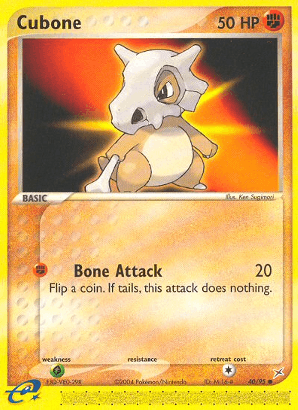Cubone (EX Team Magma vs Team Aqua)
