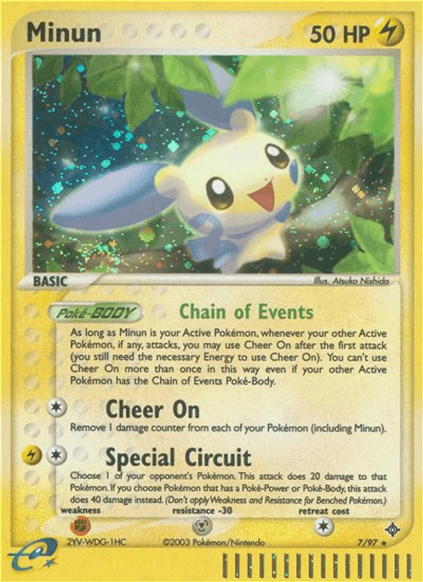 Minun (EX Dragon)