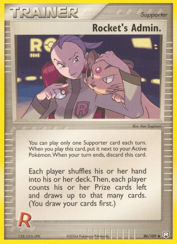 Rocket's Admin. (EX Team Rocket Returns)
