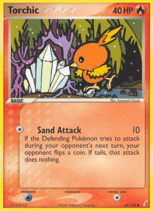 Torchic - 066/100 (EX Crystal Guardians)