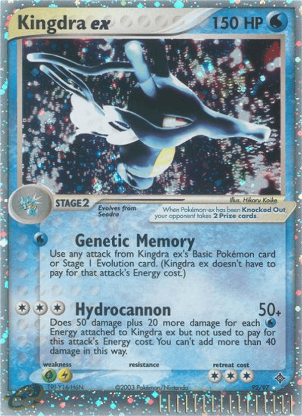 Kingdra ex (EX Dragon)
