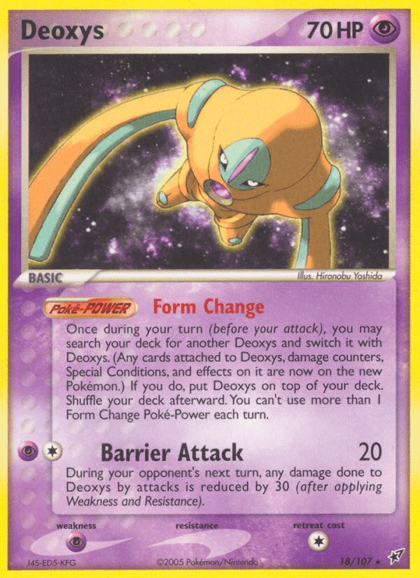 Deoxys (Defense Forme) (EX Deoxys)