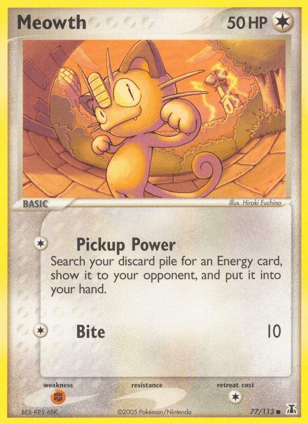 Meowth (EX Delta Species)