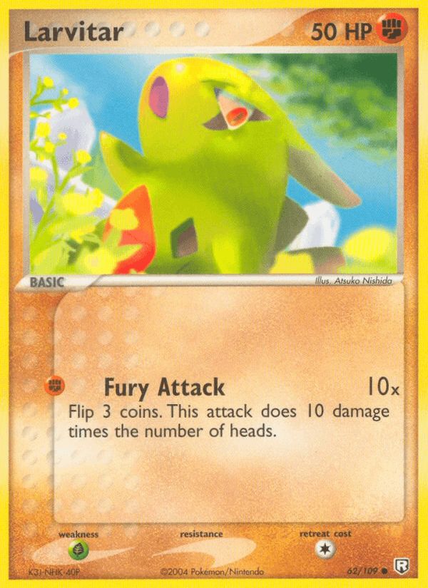 Larvitar - 062/109 (EX Team Rocket Returns)