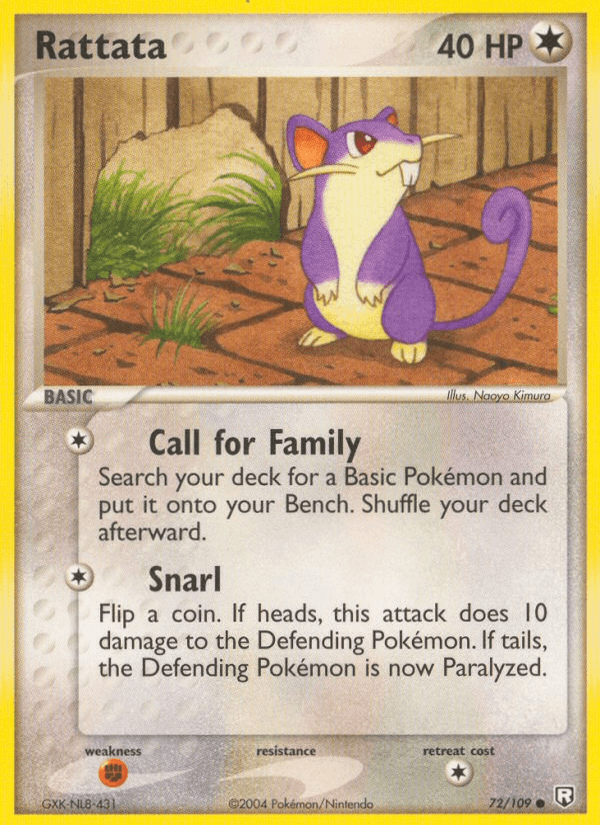 Rattata - 072/109 (EX Team Rocket Returns)