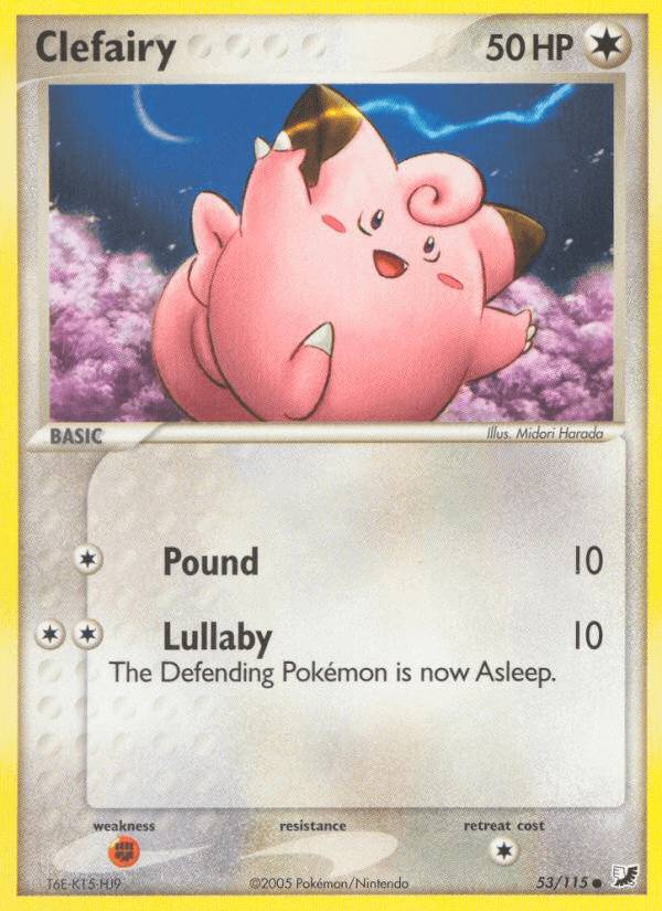 Clefairy (EX Unseen Forces)