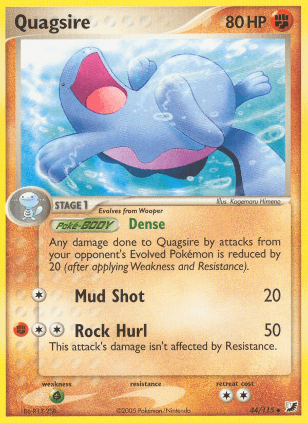 Quagsire (EX Unseen Forces)
