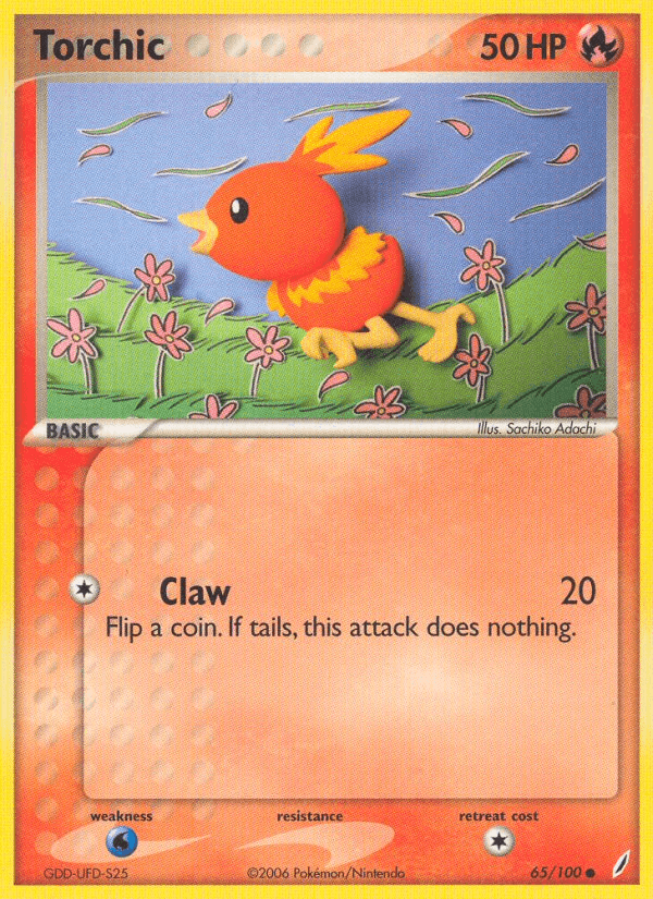 Torchic - 065/100 (EX Crystal Guardians)