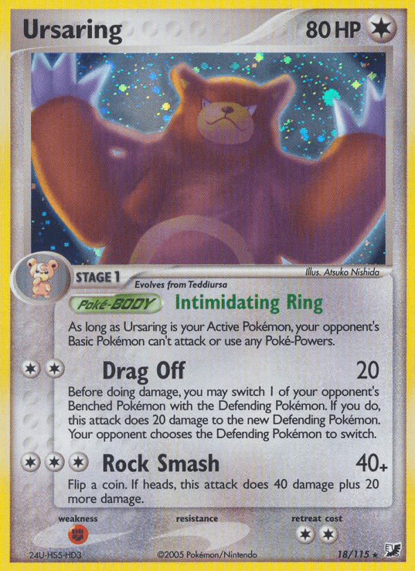 Ursaring (EX Unseen Forces)