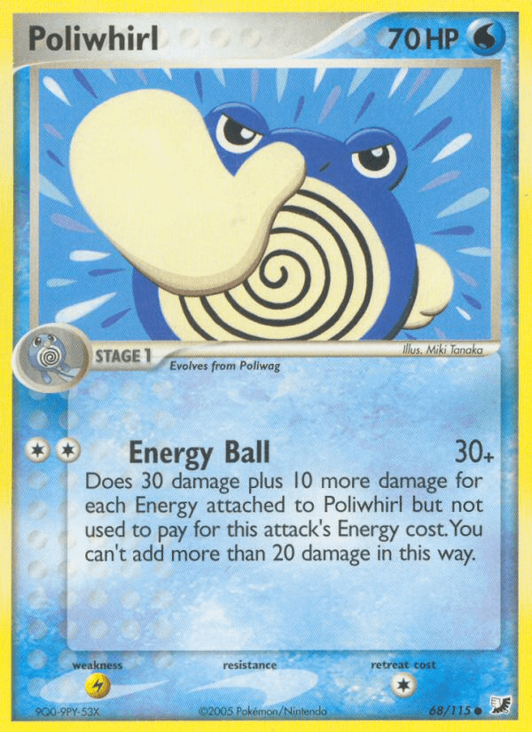 Poliwhirl (EX Unseen Forces)
