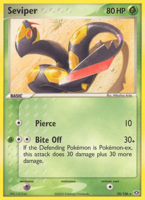 Seviper (EX Emerald)