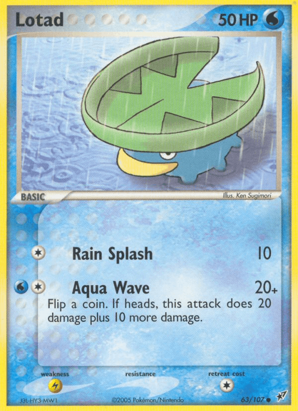 Lotad - 063/107 (EX Deoxys)