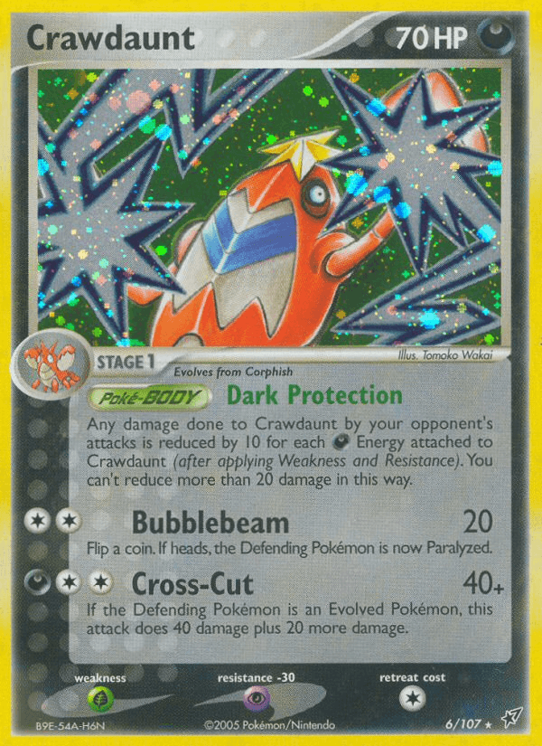 Crawdaunt (EX Deoxys)