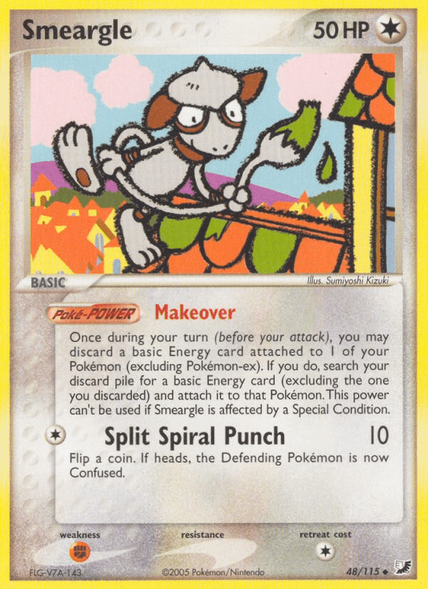 Smeargle (EX Unseen Forces)