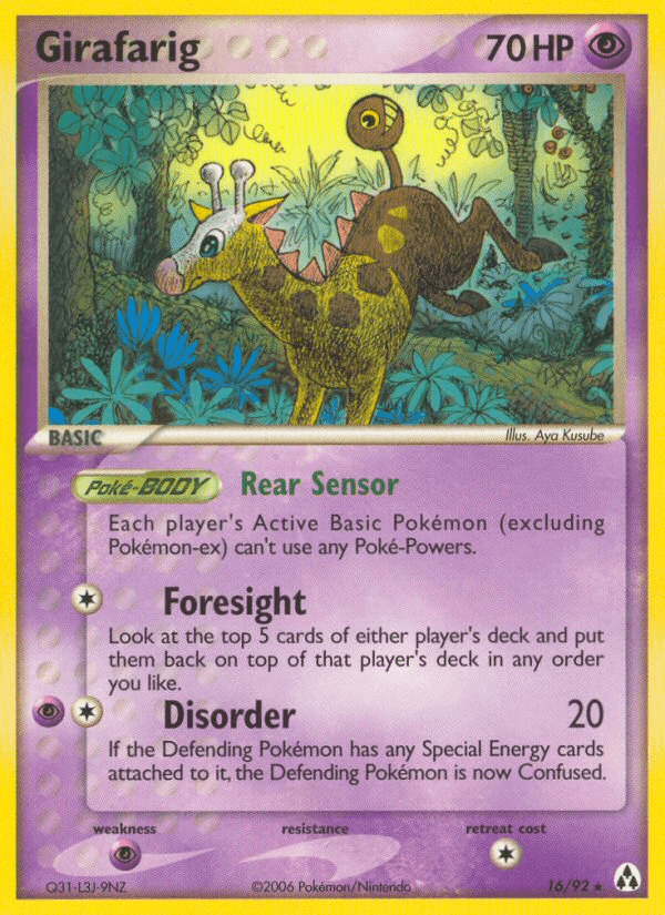 Girafarig (EX Legend Maker)