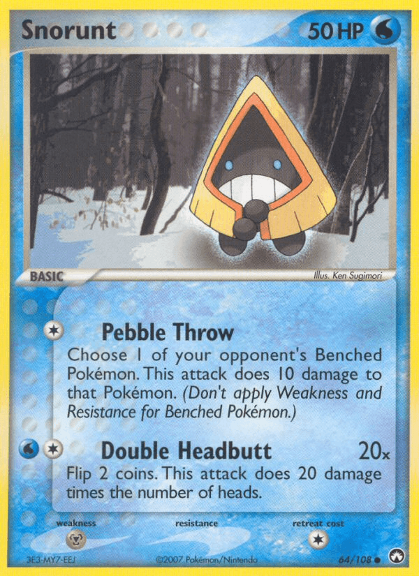 Snorunt (EX Power Keepers)