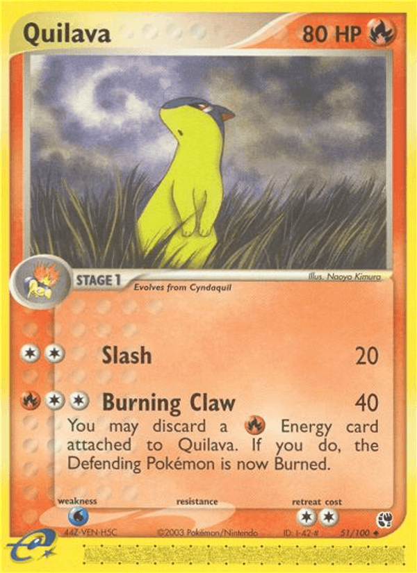 Quilava (EX Sandstorm)
