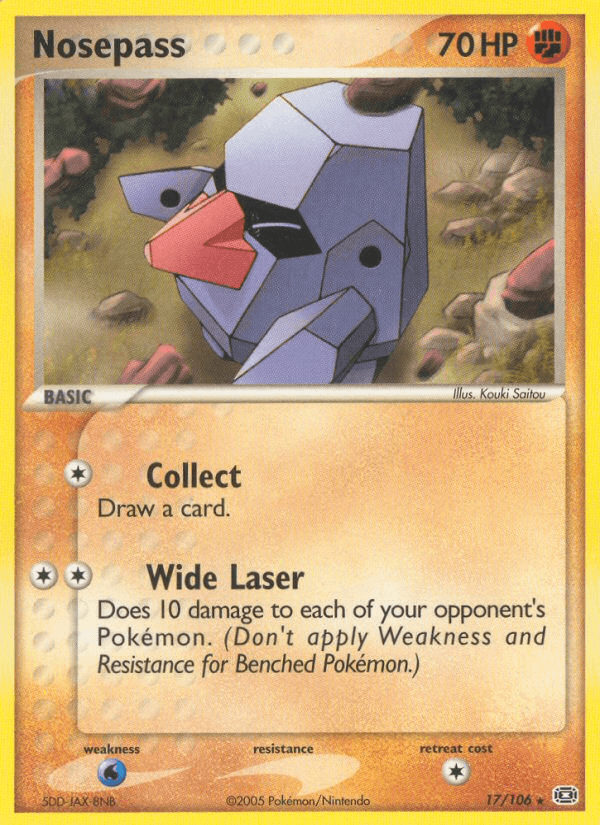 Nosepass (EX Emerald)