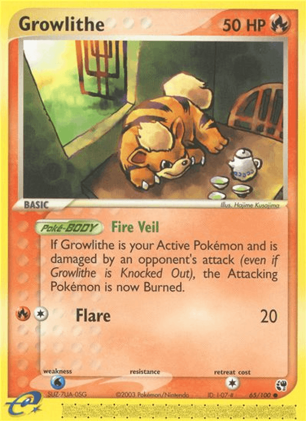 Growlithe (EX Sandstorm)