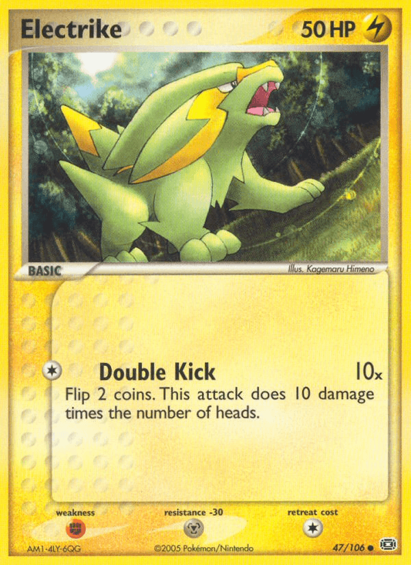 Electrike - 047/106 (EX Emerald)