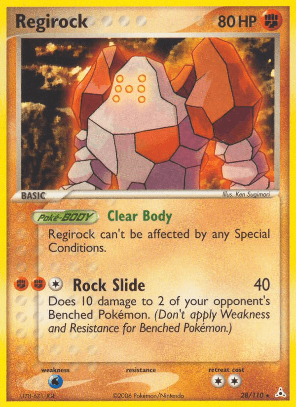 Regirock (EX Holon Phantoms)