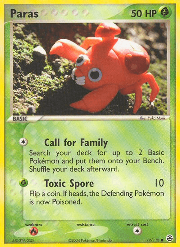 Paras (EX FireRed & LeafGreen)