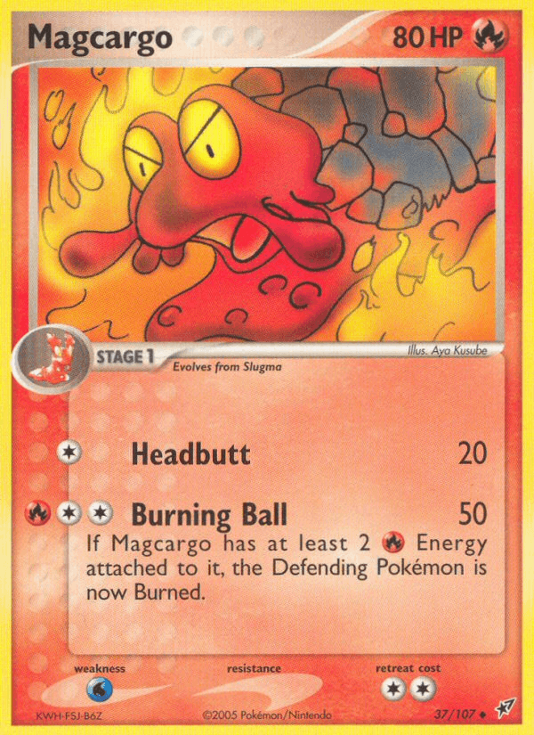 Magcargo - 037/107 (EX Deoxys)