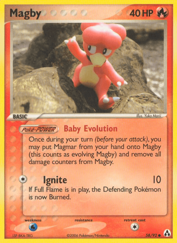 Magby (EX Legend Maker)