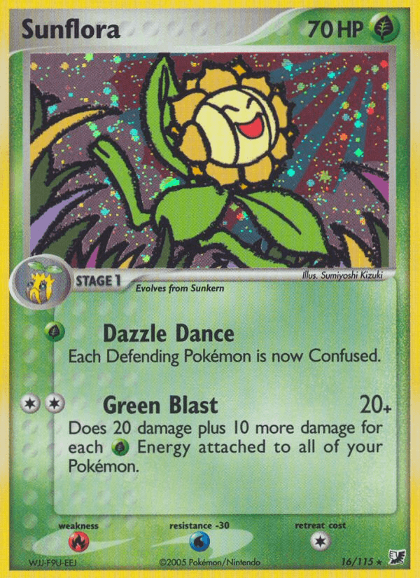 Sunflora (EX Unseen Forces)