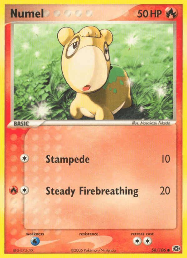 Numel - 058/106 (EX Emerald)