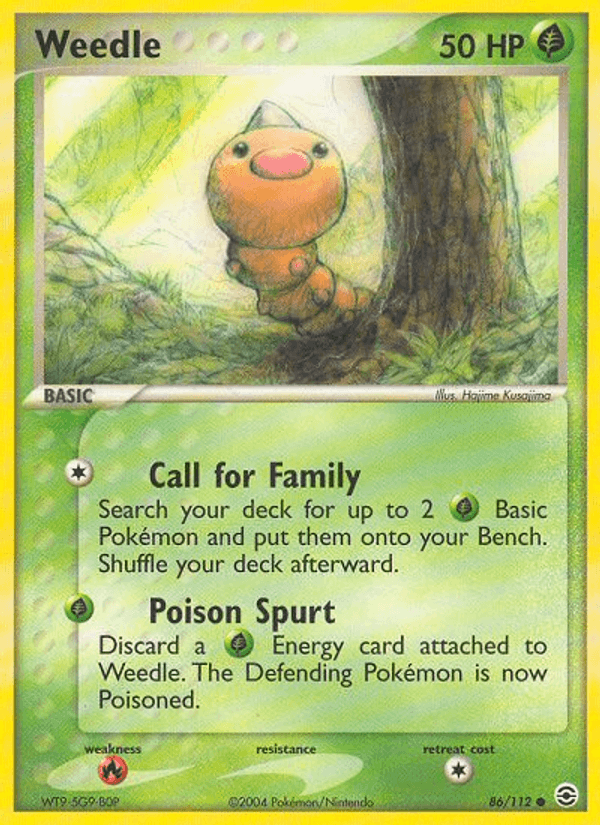 Weedle (EX FireRed & LeafGreen)