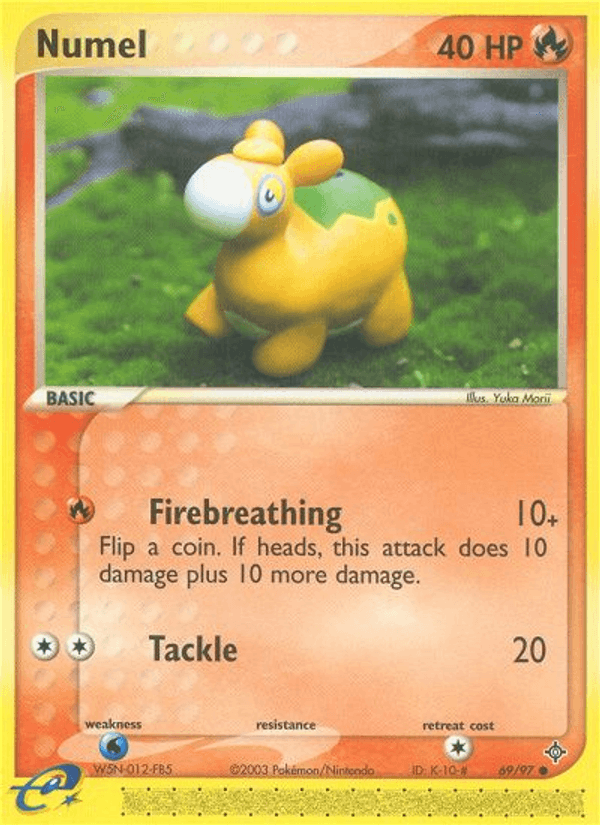Numel - 69/97 (EX Dragon)
