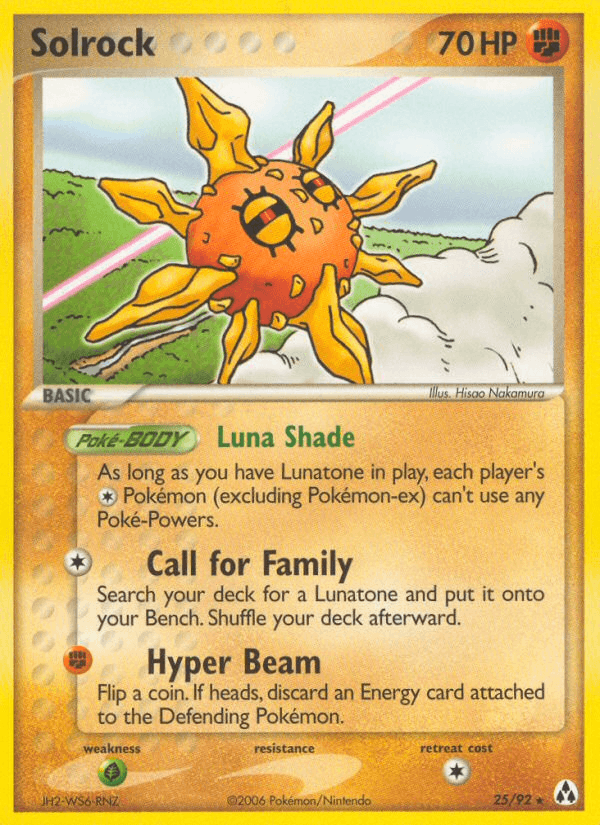 Solrock (EX Legend Maker)