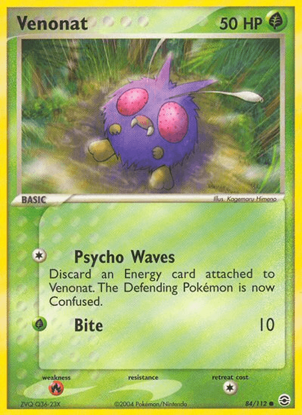 Venonat (EX FireRed & LeafGreen)