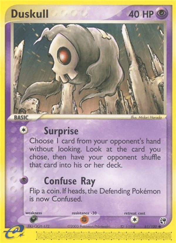 Duskull - 61/100 (EX Sandstorm)