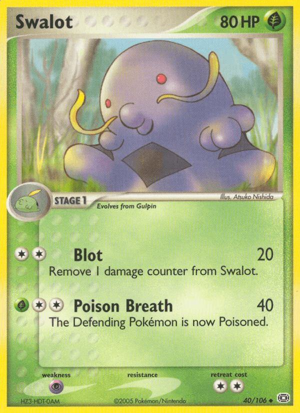 Swalot (EX Emerald)