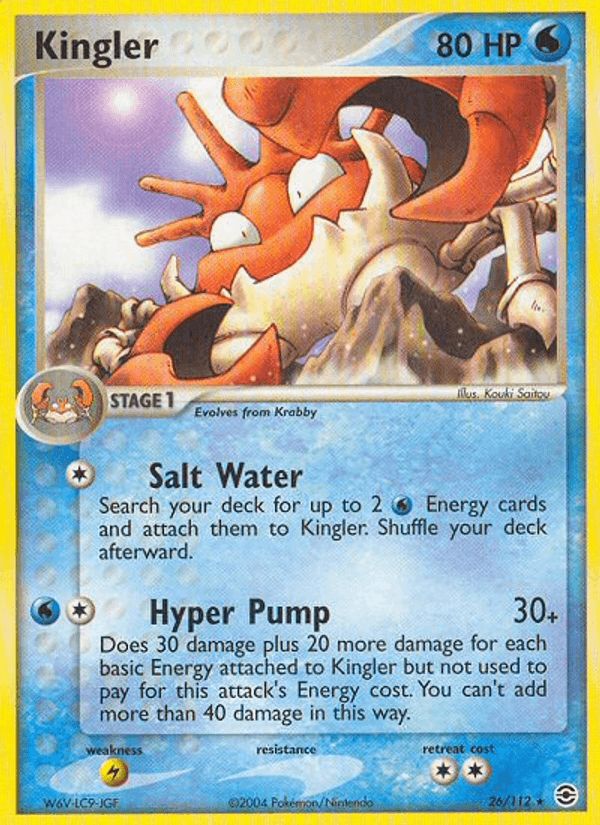 Kingler (EX FireRed & LeafGreen)