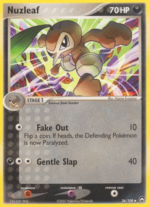 Nuzleaf (EX Power Keepers)