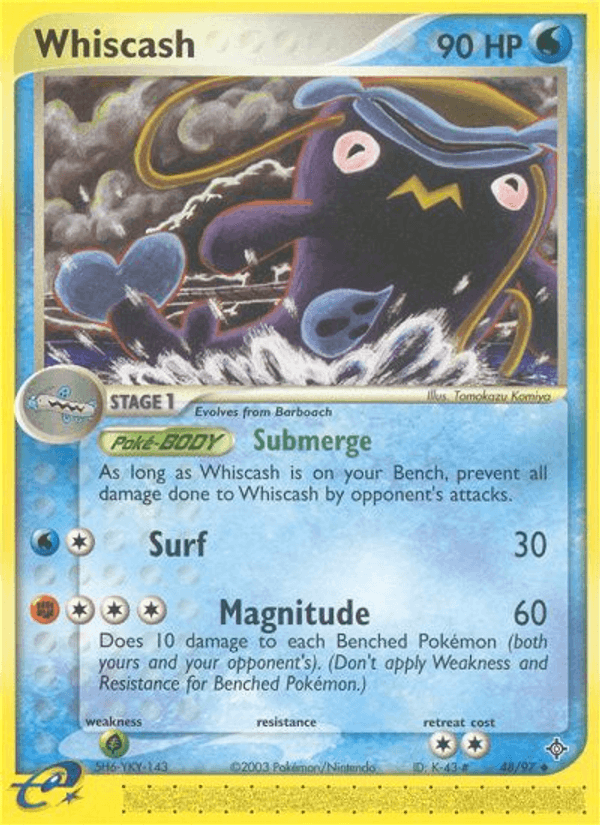 Whiscash (EX Dragon)