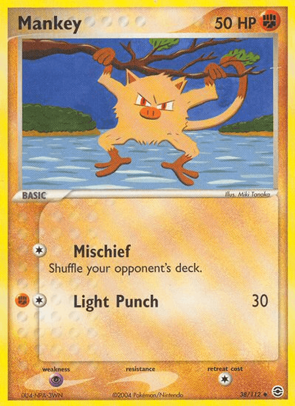Mankey (EX FireRed & LeafGreen)