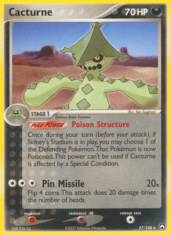 Cacturne (EX Power Keepers)