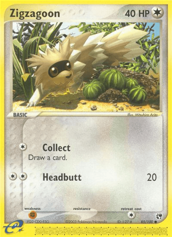 Zigzagoon (EX Sandstorm)