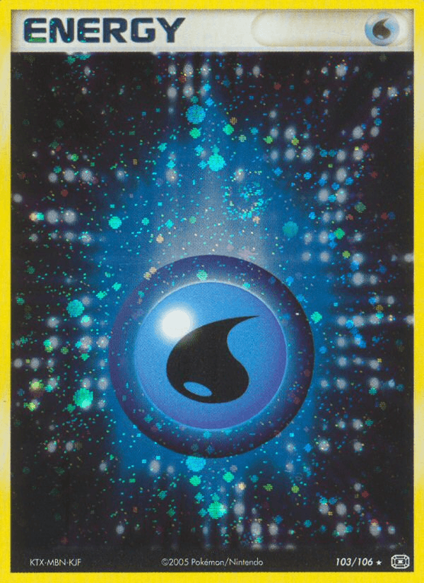 Water Energy (EX Emerald)