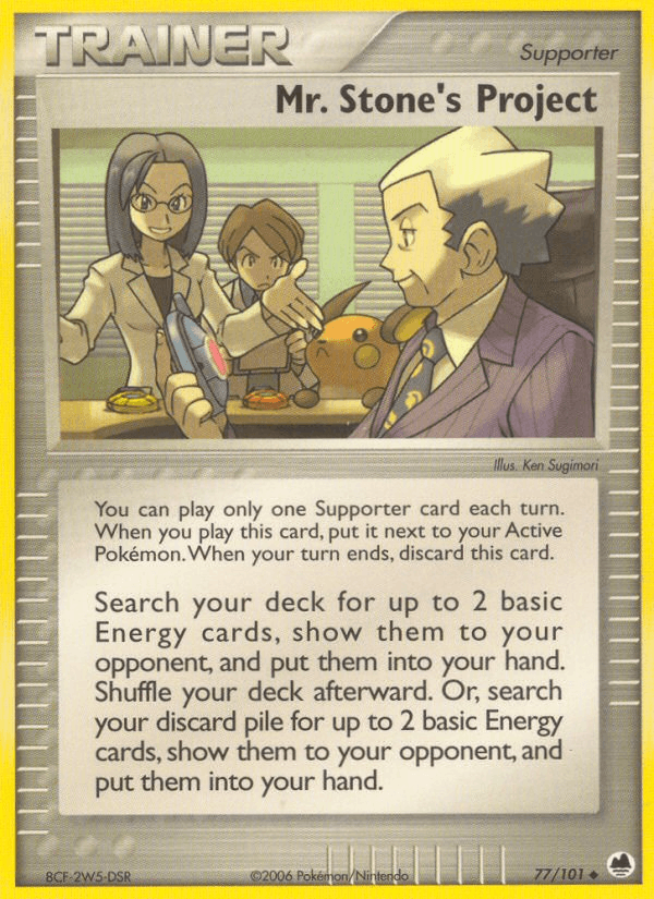 Mr. Stone's Project (EX Dragon Frontiers)