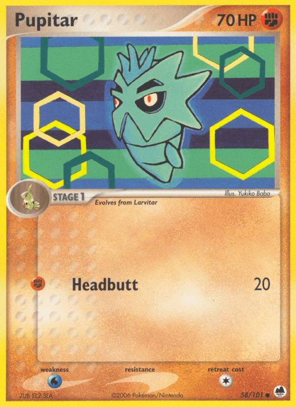 Pupitar (EX Dragon Frontiers)
