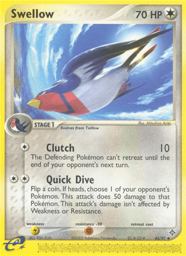Swellow (EX Dragon)