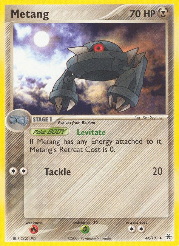 Metang - 44/101 (EX Hidden Legends)