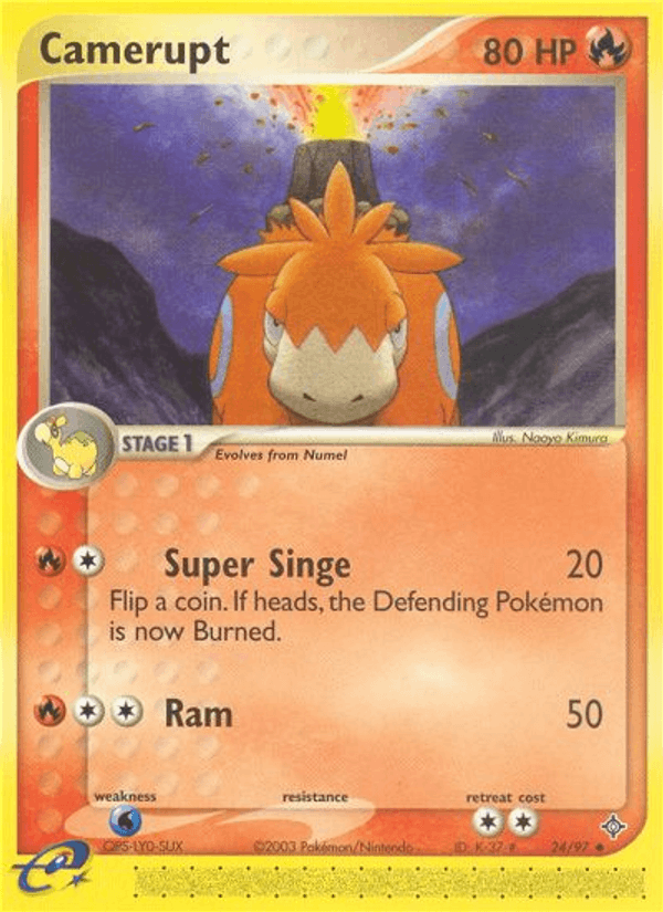 Camerupt (EX Dragon)