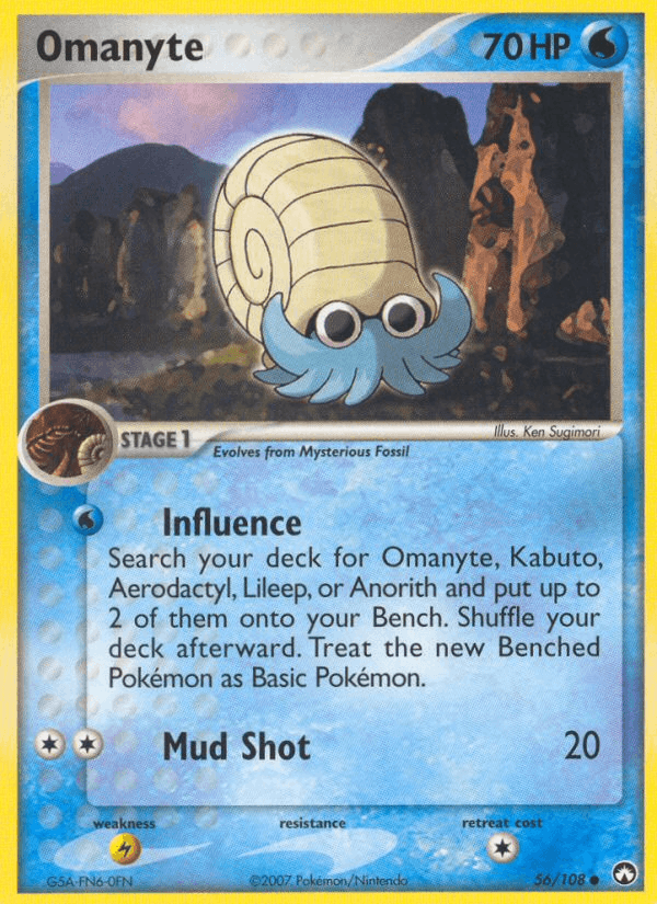 Omanyte (EX Power Keepers)
